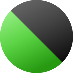 Zwart / Groen