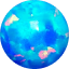 Blauwe opaal