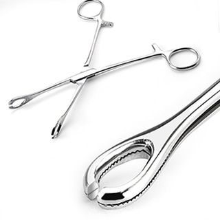 Foerster slotted forceps